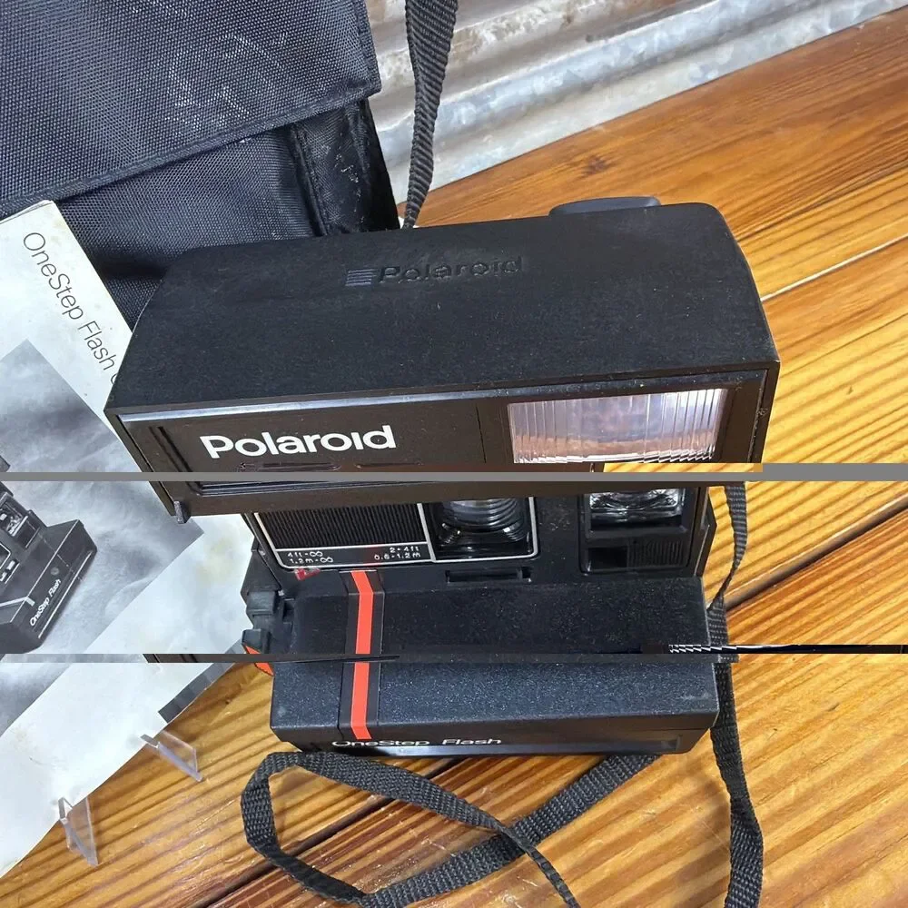 Vintage Polaroid 600 One Step Flash Untested
